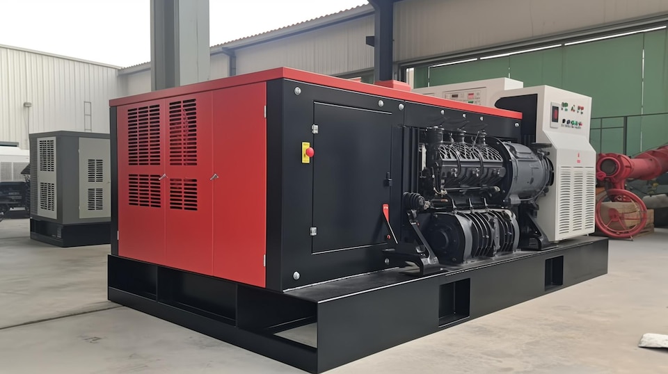 Genset Merah