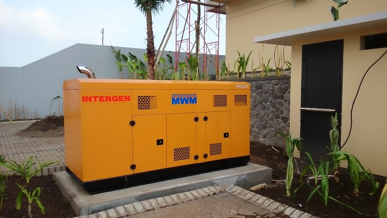 Contoh penggunaan genset