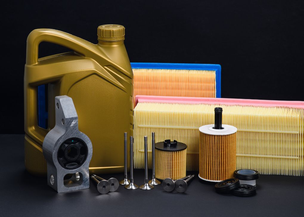 ilustrasi spare part genset